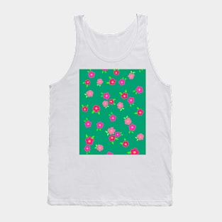 Spring Vibes (Green Background) Tank Top